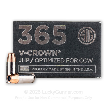 Image 1 of SIG SAUER 9mm Luger (9x19) Ammo