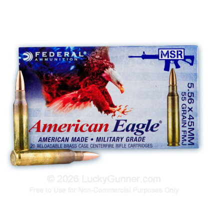 Image 1 of Federal 5.56x45mm Ammo