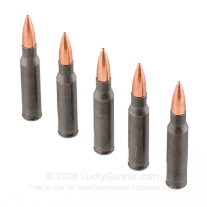 Large image of Bulk 308 Ammo For Sale - 168 Grain FMJ Ammunition in Stock by Wolf Military Classic - 500 Rounds