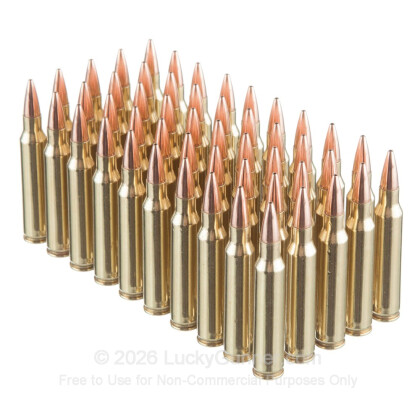 Large image of Cheap 223 Rem Ammo For Sale - 75 Grain Match HP Ammunition in Stock by Black Hills Remanufactured - 50 Rounds