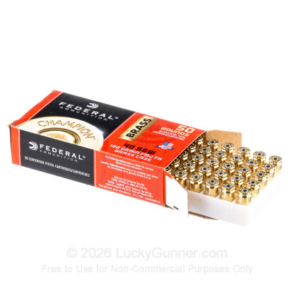 Image 3 of Federal .40 S&W (Smith & Wesson) Ammo