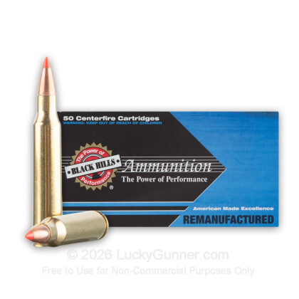 Large image of Cheap 223 Remington For Sale - 50 Grain V-Max Ammunition in Stock by Remanufactured Black Hills - 50 Rounds