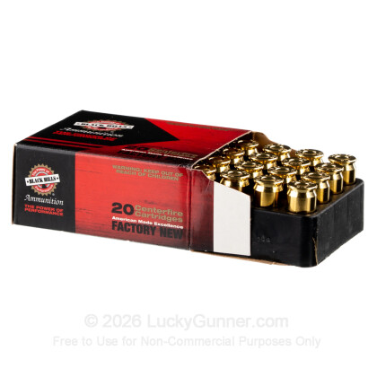 Large image of Premium .45 ACP Ammo For Sale – 230 grain JHP Ammunition in Stock by Black Hills - 20 Rounds