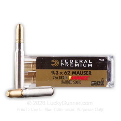Image 1 of Federal Ammo from Federal Image 1 of Federal 9.3x62 Mauser Ammo