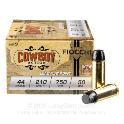 Image 2 of Fiocchi .44 Special Ammo