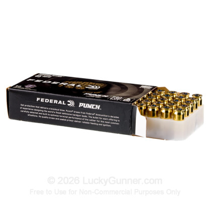 Large image of Federal Punch 45 ACP Ammo For Sale - 230 Grain JHP - 500 Rounds