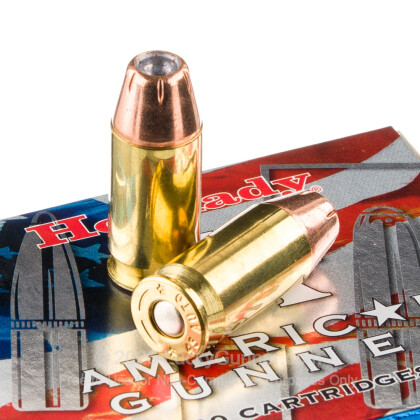 Large image of Cheap 45 ACP Ammo - Hornady American Gunner 185 gr JHP - 20 Rounds