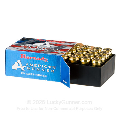 Large image of Cheap 45 ACP Ammo - Hornady American Gunner 185 gr JHP - 20 Rounds
