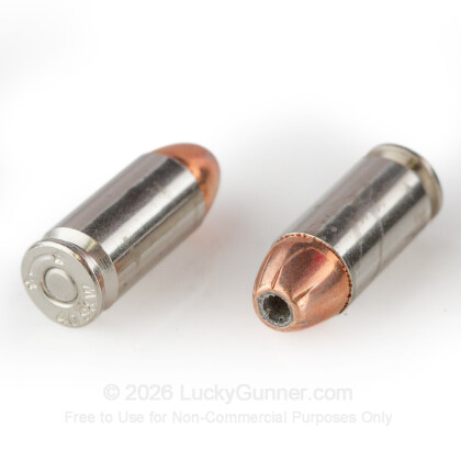 Large image of Bulk 40 S&W Ammo For Sale - 180 Grain XTP Hollow Point Ammunition in Stock by Fiocchi - 500 Rounds