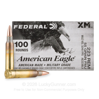 Image 1 of Rifle Ammo from Federal Image 1 of Federal .223 Remington Ammo