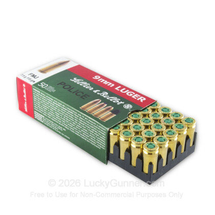 Image 3 of Sellier & Bellot 9mm Luger (9x19) Ammo