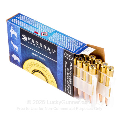 Image 3 of Federal 8mm Mauser (8x57mm JS) Ammo