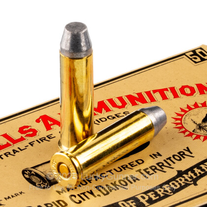 Large image of Cheap 357 Mag Ammo For Sale - 158 Grain CNL Ammunition in Stock by Black Hill Ammunition - 50 Rounds