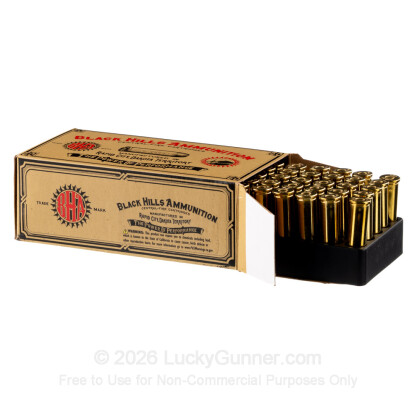 Large image of Cheap 357 Mag Ammo For Sale - 158 Grain CNL Ammunition in Stock by Black Hill Ammunition - 50 Rounds