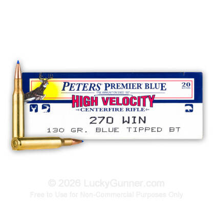 Image 1 of Remington Ammo from Remington Image 1 of Remington .270 Winchester Ammo