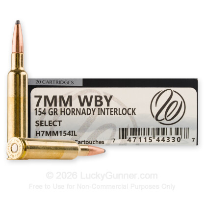 Image 1 of Weatherby 7mm Weatherby Ammo