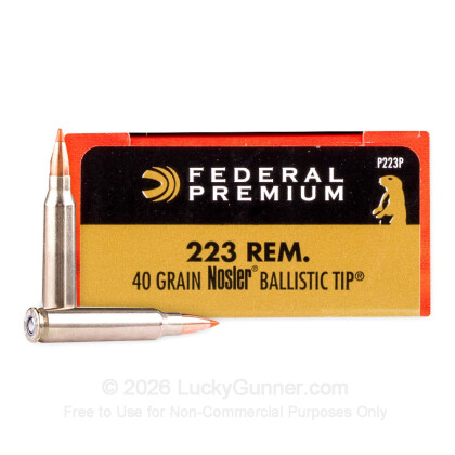 Image 1 of Federal .223 Remington Ammo
