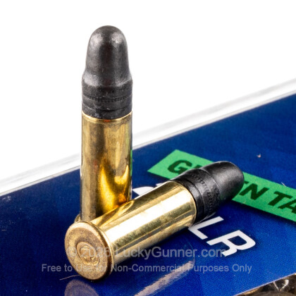 Large image of 22 LR Ammo For Sale - 40 gr LRN Competition - CCI Green Tag Ammunition In Stock - 100 Rounds