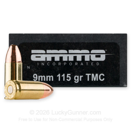 Image 1 of Ammo Incorporated 9mm Luger (9x19) Ammo