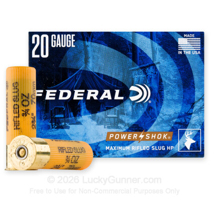 Image 2 of Federal 20 Gauge Ammo