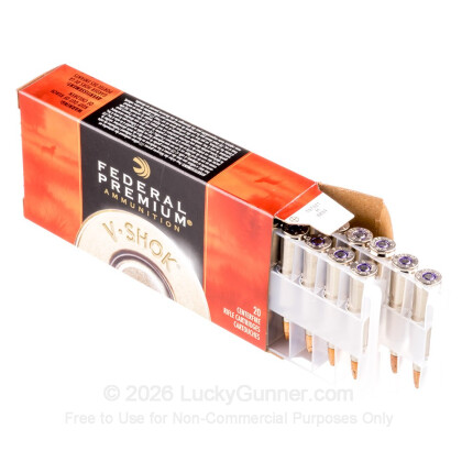 Large image of Premium 22-250 Rem Ammo For Sale - 43 Grain HP Ammunition in Stock by Federal Speer TNT - 20 Rounds