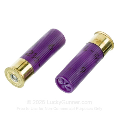 Large image of Cheap 16 Gauge Ammo For Sale - 2-3/4" 2-1/2 Dram 1 oz. #6 Shot Ammunition in Stock by Estate Heavy Game Load - 25 Rounds