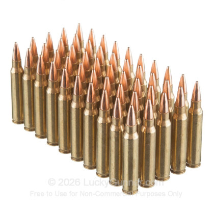 Large image of Premium 223 Rem Ammo For Sale - 68 Grain Heavy Match Hollow Point Ammunition in Stock by Black Hills Ammunition - 50 Rounds