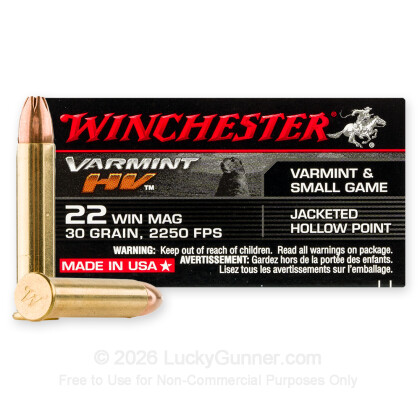 Image 2 of Winchester .22 Magnum (WMR) Ammo
