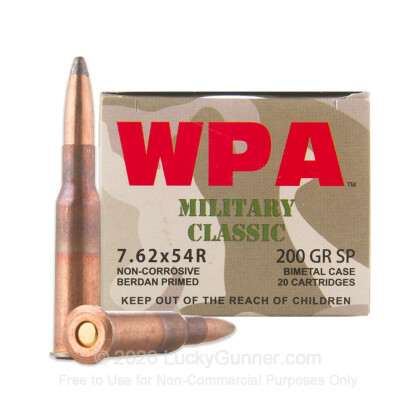 Image 1 of Wolf 7.62x54r Ammo