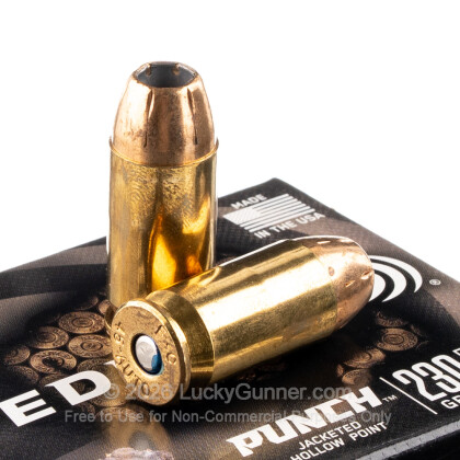 Large image of Premium 45 ACP Ammo For Sale - 230 Grain JHP Ammunition in Stock by Federal Punch - 20 Rounds