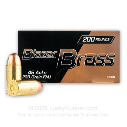 Image 1 of Blazer Brass .45 ACP (Auto) Ammo