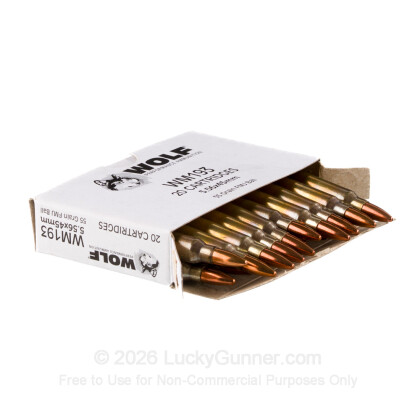 Image 6 of Rifle Ammo from Wolf Image 6 of Wolf 5.56x45mm Ammo