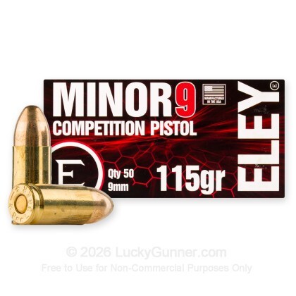 Image 2 of Eley 9mm Luger (9x19) Ammo