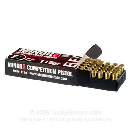Image 3 of Eley 9mm Luger (9x19) Ammo