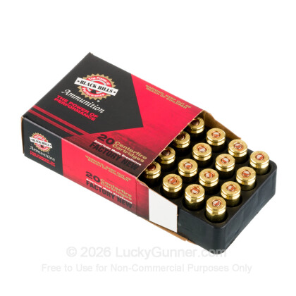 Large image of Premium 40 S&W Ammo For Sale - 115 Grain HoneyBadger Ammunition in Stock by Black Hills - 20 Rounds