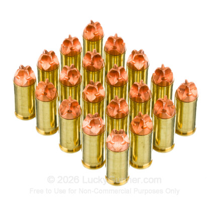 Large image of Premium 40 S&W Ammo For Sale - 115 Grain HoneyBadger Ammunition in Stock by Black Hills - 20 Rounds