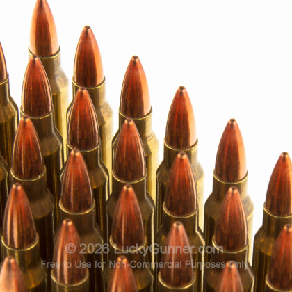 Large image of Cheap 223 Rem Ammo For Sale - 55 Grain FMJ Ammunition in Stock by Black Hills Remanufactured - 50 Rounds