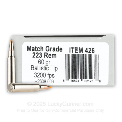 Image 1 of Underwood .223 Remington Ammo