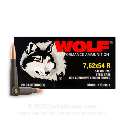 Image 1 of Wolf 7.62x54r Ammo
