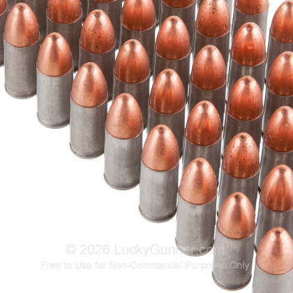 Large image of Bulk 9mm Ammo For Sale - 115 Grain FMJ Ammunition in Stock by Independence Aluminum - 350 Rounds