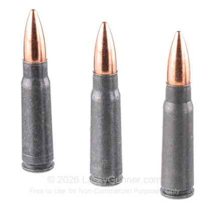 Large image of Cheap 7.62x39 Ammo For Sale - 122 Grain FMJ Ammunition in Stock by Red Army Standard - 20 Rounds