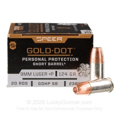 Image 1 of Speer 9mm Luger (9x19) Ammo
