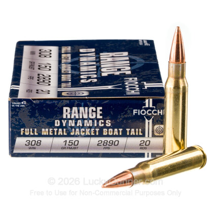 Image 2 of Fiocchi .308 (7.62X51) Ammo