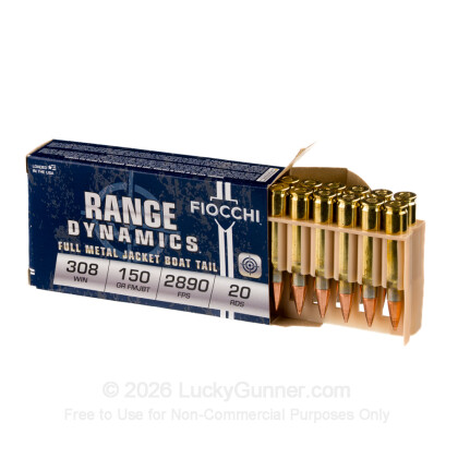 Image 6 of Fiocchi .308 (7.62X51) Ammo