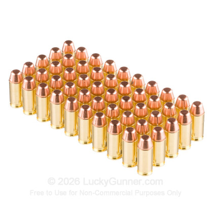 Large image of Cheap 40 S&W Ammo For Sale - 170 Grain FMJ Ammunition in Stock by Fiocchi Perfecta - 1000 Rounds