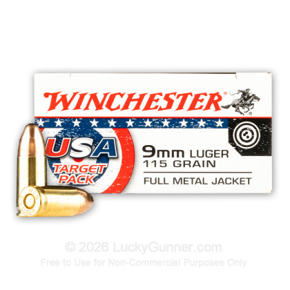 Image 2 of Winchester 9mm Luger (9x19) Ammo