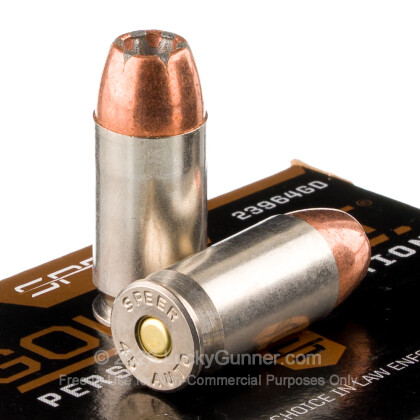 Large image of 45 ACP Defense Ammo In Stock - 185 gr JHP - 45 ACP Ammunition by Speer Gold Dot For Sale - 20 Rounds