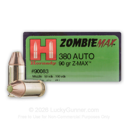 Image 1 of Hornady .380 Auto (ACP) Ammo