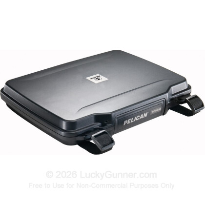 Large image of Pelican 1075 HardBack Pistol Case For Sale - Black