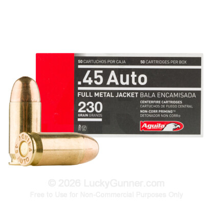 Image 2 of Aguila .45 ACP (Auto) Ammo